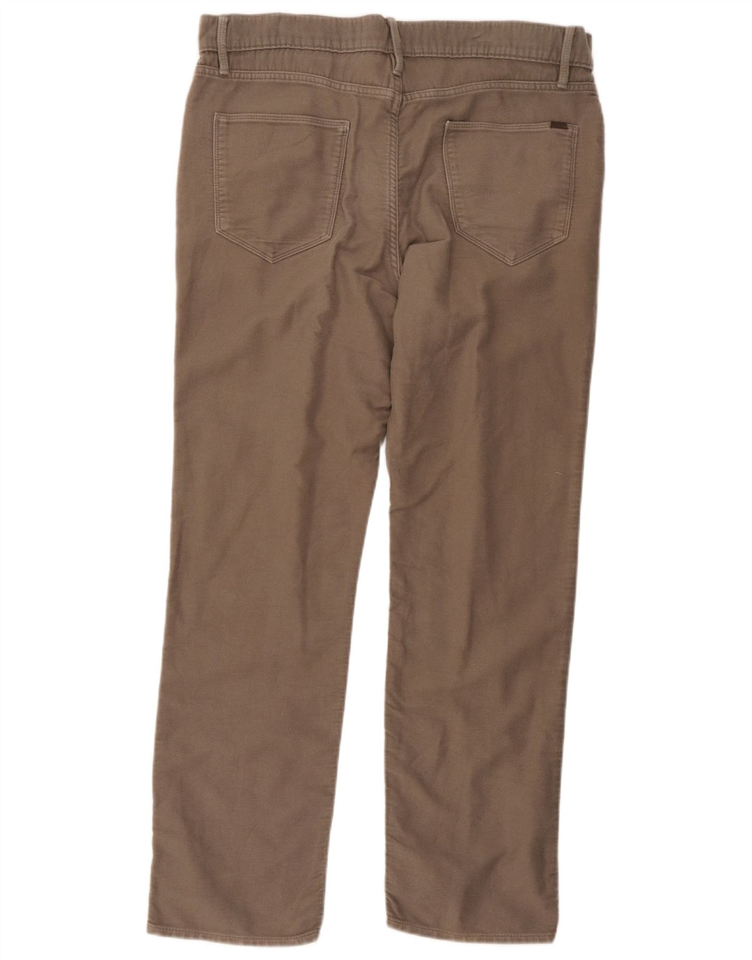 Calça casual masculina Marks & Spencer regular W36 L31 algodão bege