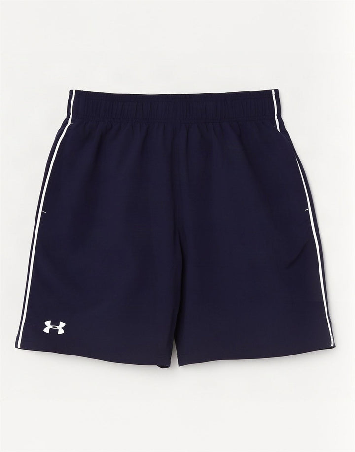 Under Armour Mens Sport Shorts Grande Poliéster Azul Marinho
