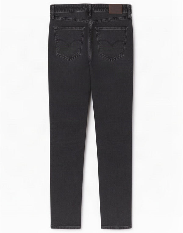 Levi's Womens 721 High Rise Skinny Jeans UK 12 Médio W30 L30 Algodão Cinza