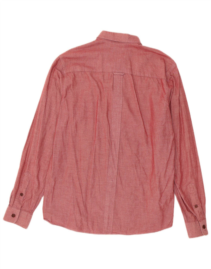 Camisa masculina Fred Perry médio algodão Borgonha