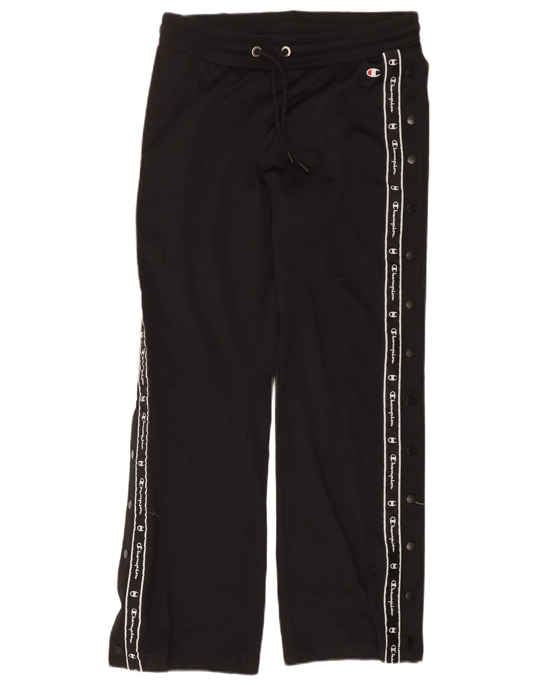 Calça de treino feminina Champion UK 14 poliéster preto médio