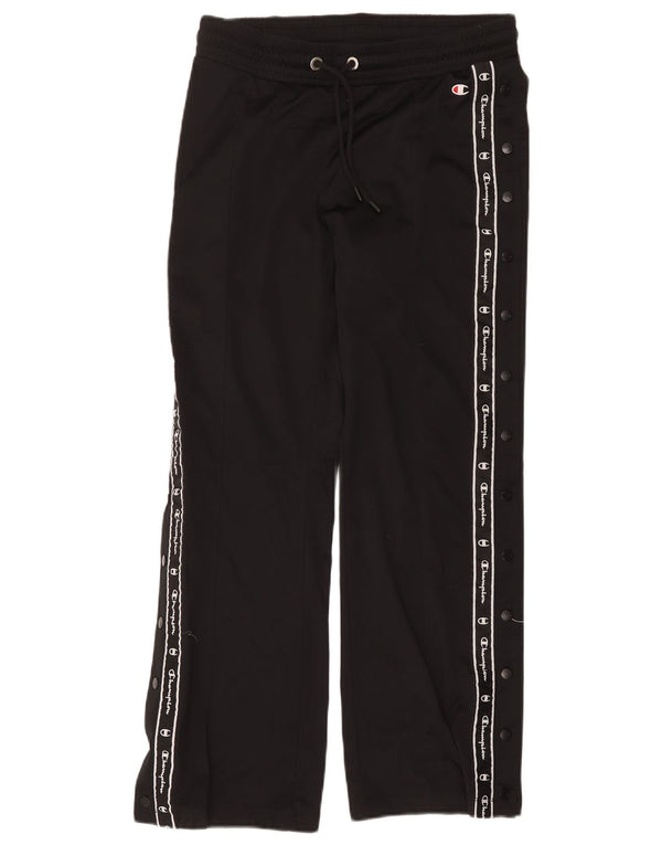 Calça de treino feminina Champion UK 14 poliéster preto médio