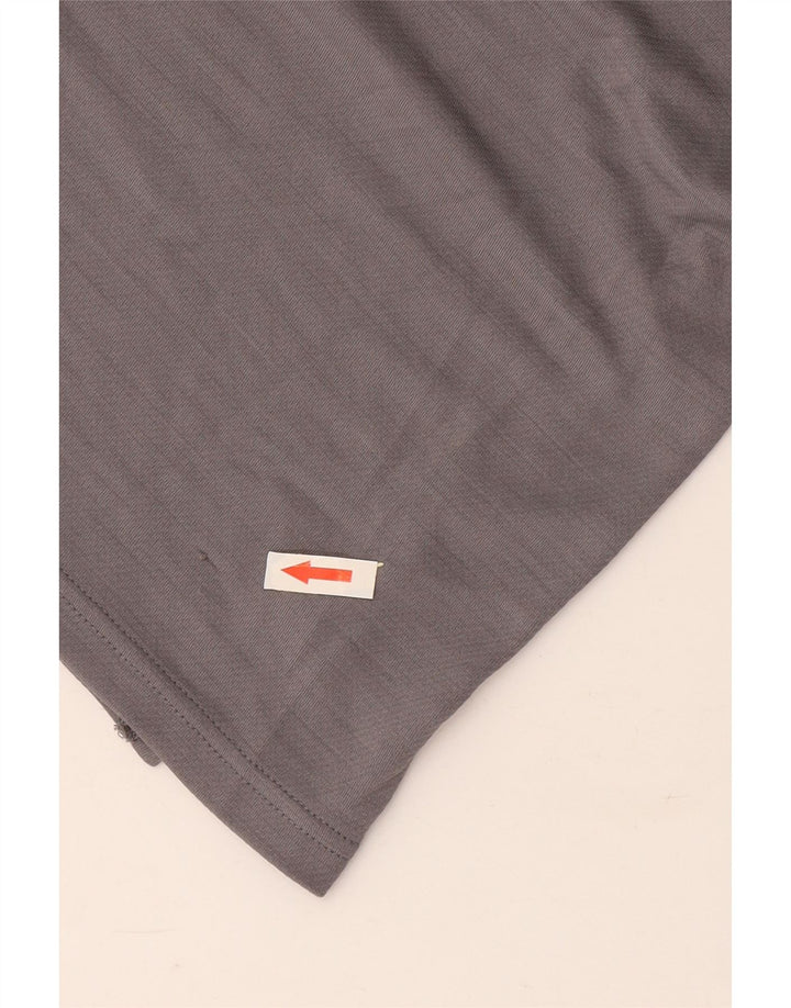 Camiseta masculina Nike grande poliéster cinza