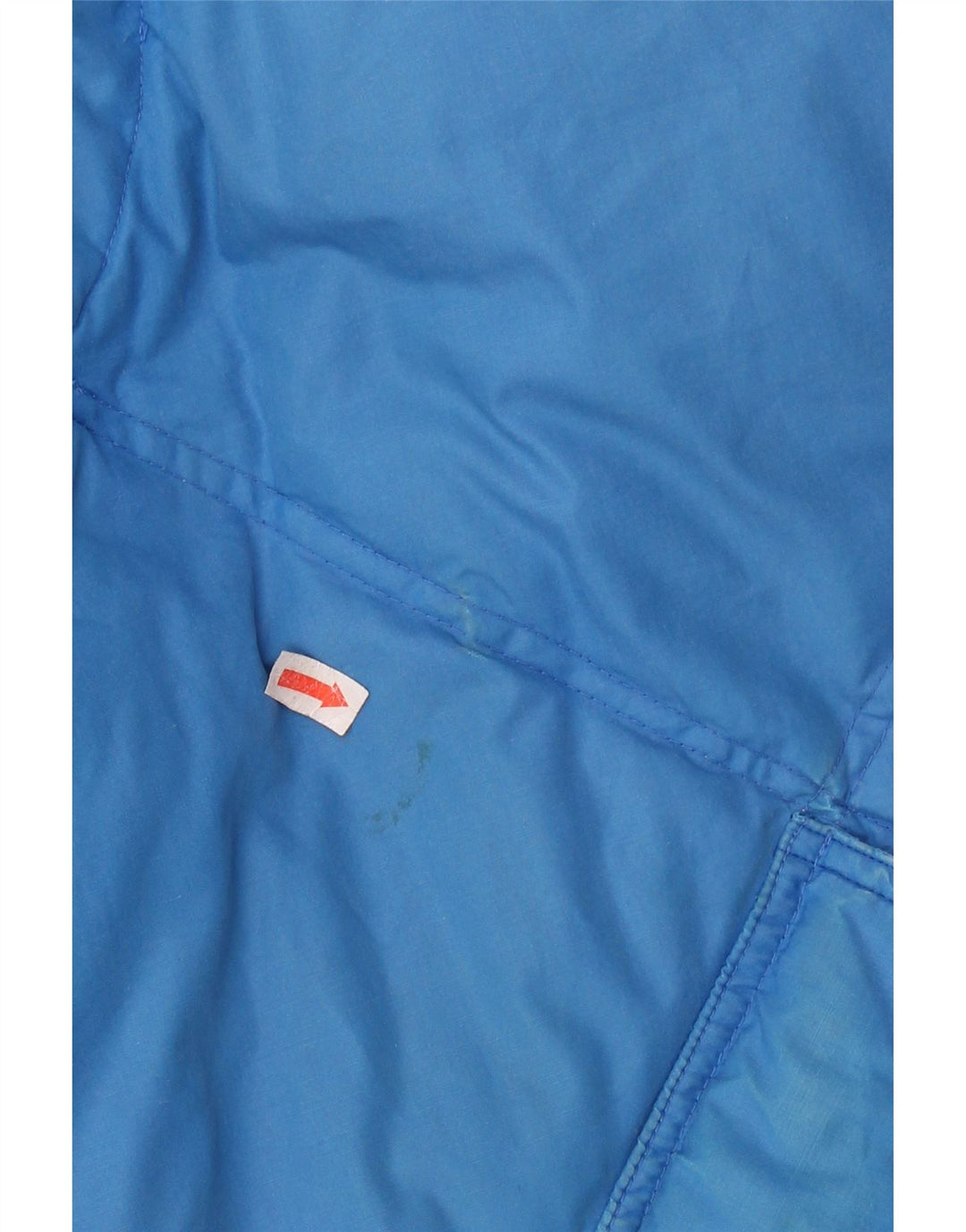 Jaqueta acolchoada reversível com capuz masculino Diadora UK 40 poliéster azul grande