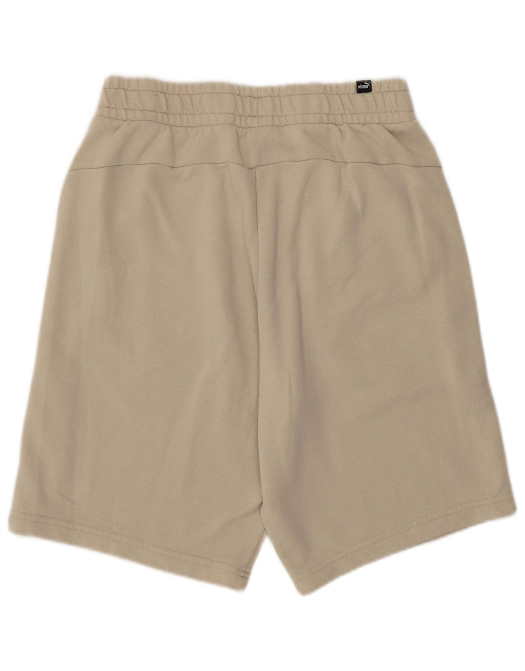 Shorts esportivos masculinos Puma médio bege algodão