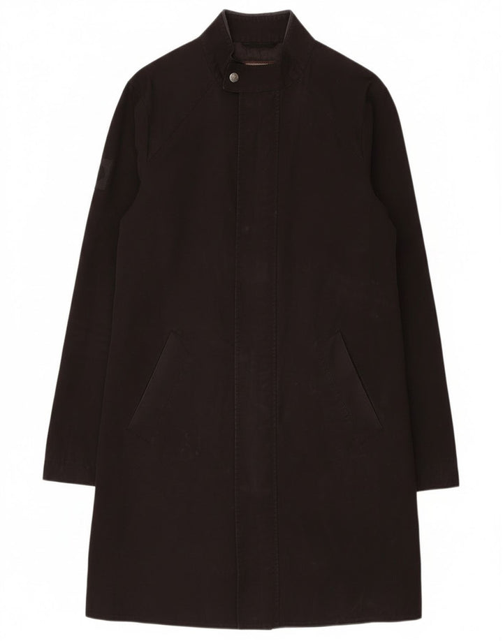 Sobretudo masculino Pretty Green UK 36 poliéster preto pequeno