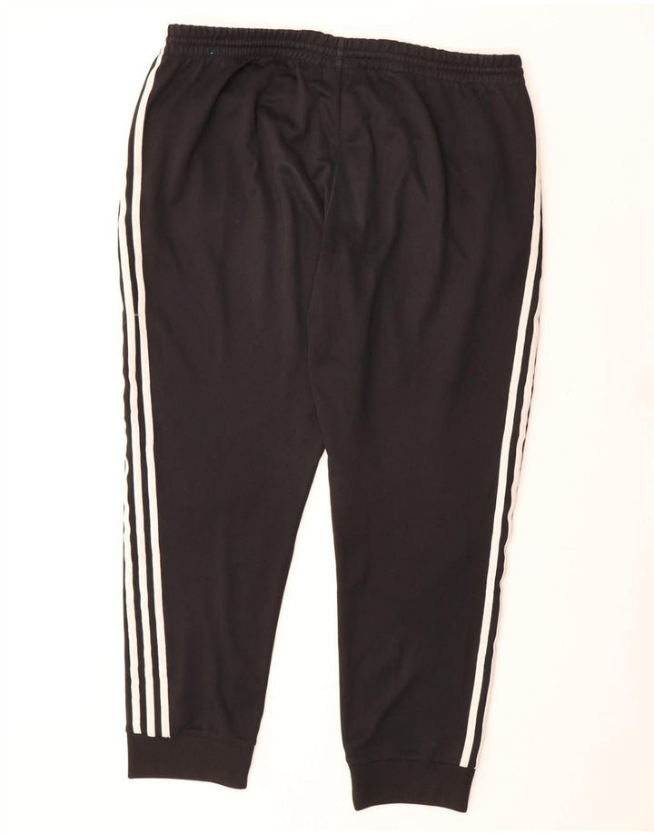 Calça de treino masculina Adidas Joggers 2XL poliéster preto