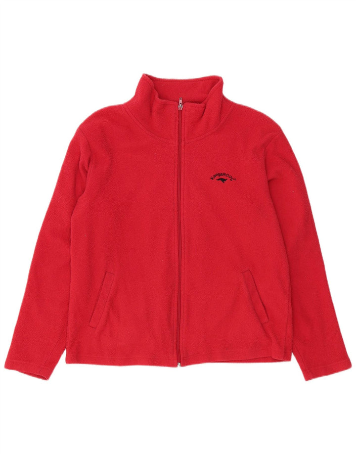 Jaqueta de lã feminina Kangaroos UK 14 vermelho médio