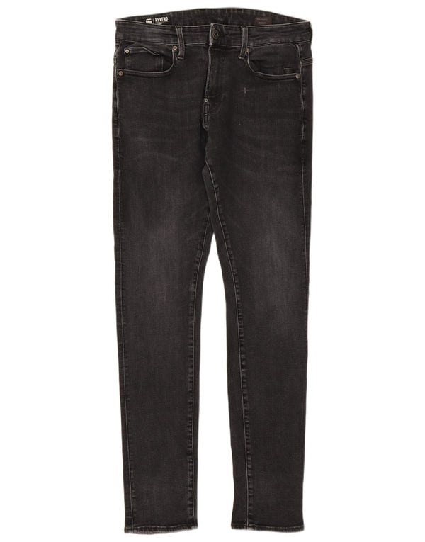 G-Star Masculino Revend Jeans Skinny W32 L32 Algodão Preto