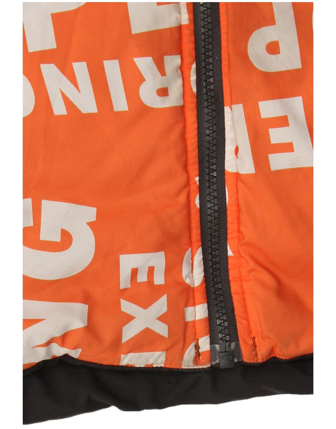 Casaco acolchoado reversível com capuz The North Face Boys 14-15 anos XL preto