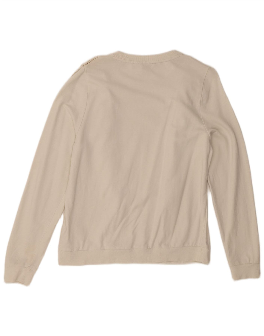 Suéter feminino BODEN UK 12 algodão branco médio
