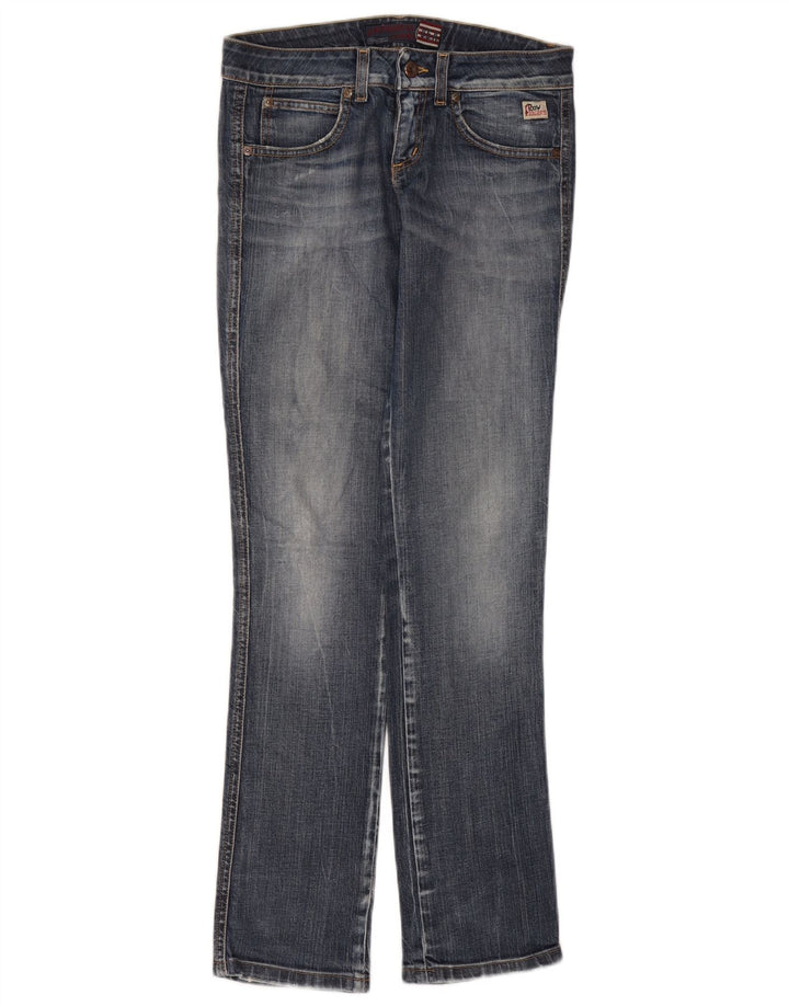 Calça jeans feminina Roy Rogers W30 L32 azul