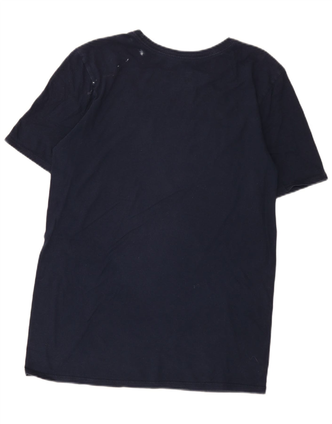 Camiseta masculina Nike Athletic Cut Top pequeno algodão azul marinho