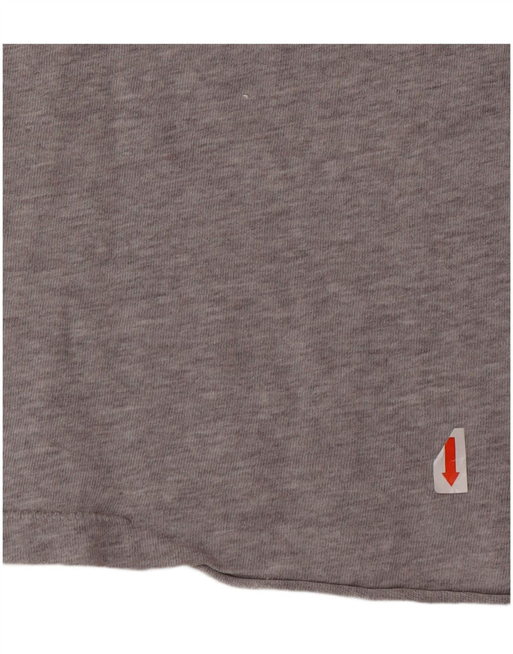Camiseta gráfica masculina LEVI'S Top algodão cinza médio
