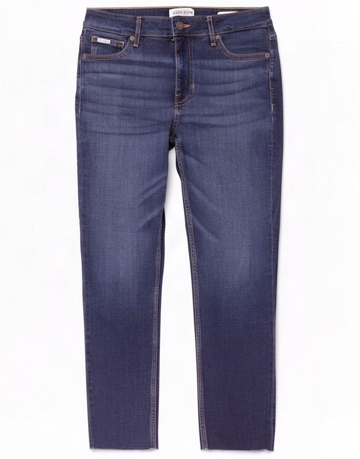 Guess Womens Slim Jeans W27 L27 Azul Lyocell