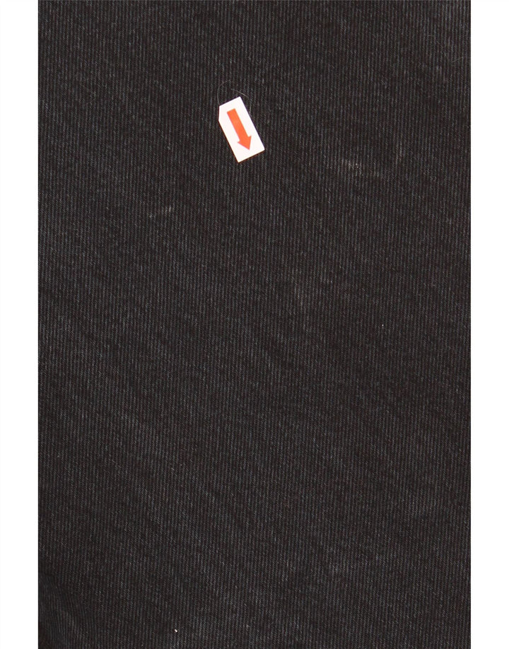 LEVI'S Masculino 501 Straight Jeans W34 L34 Algodão Preto