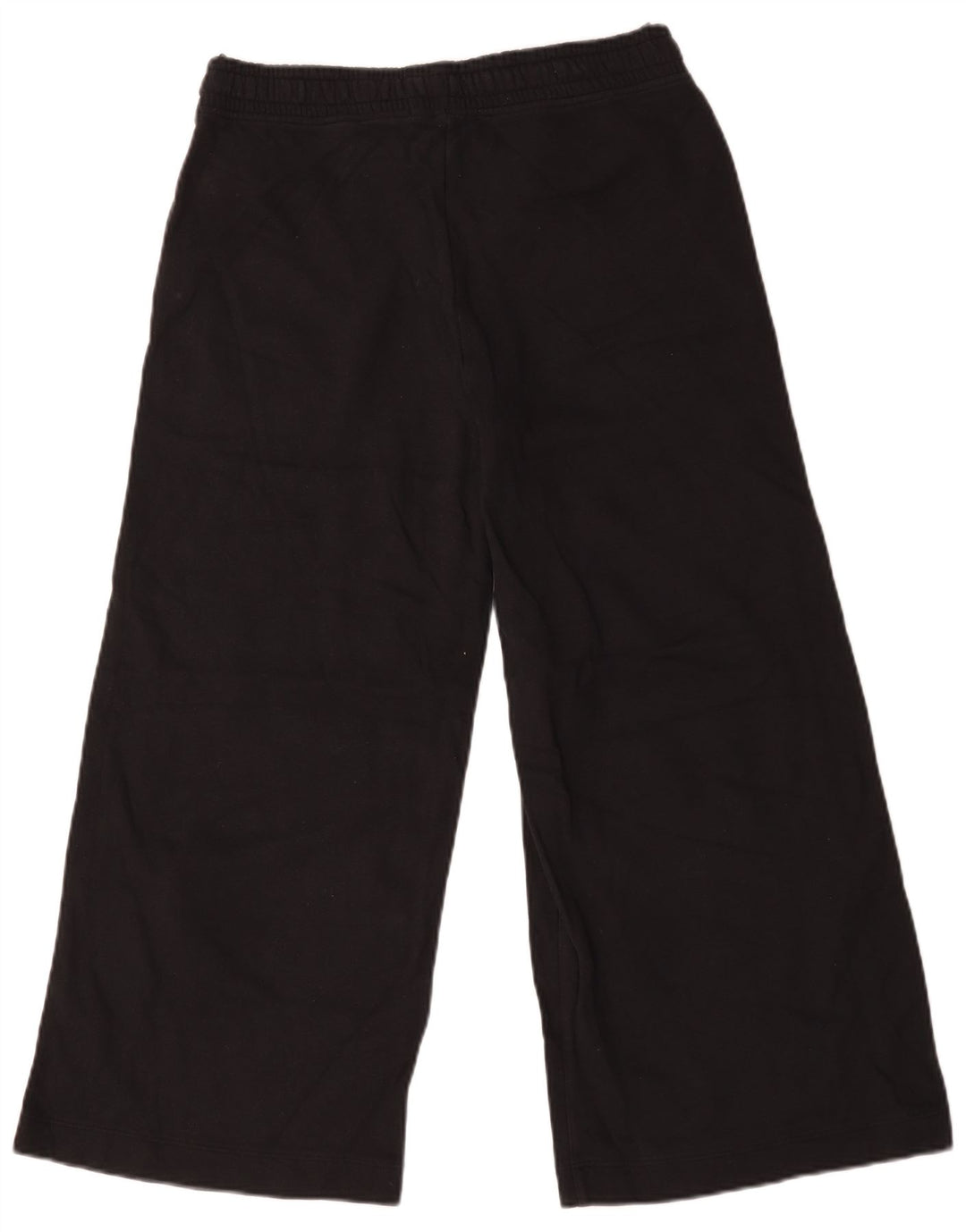 Calça de treino feminina Marks & Spencer com perna larga Reino Unido 12 médio preto