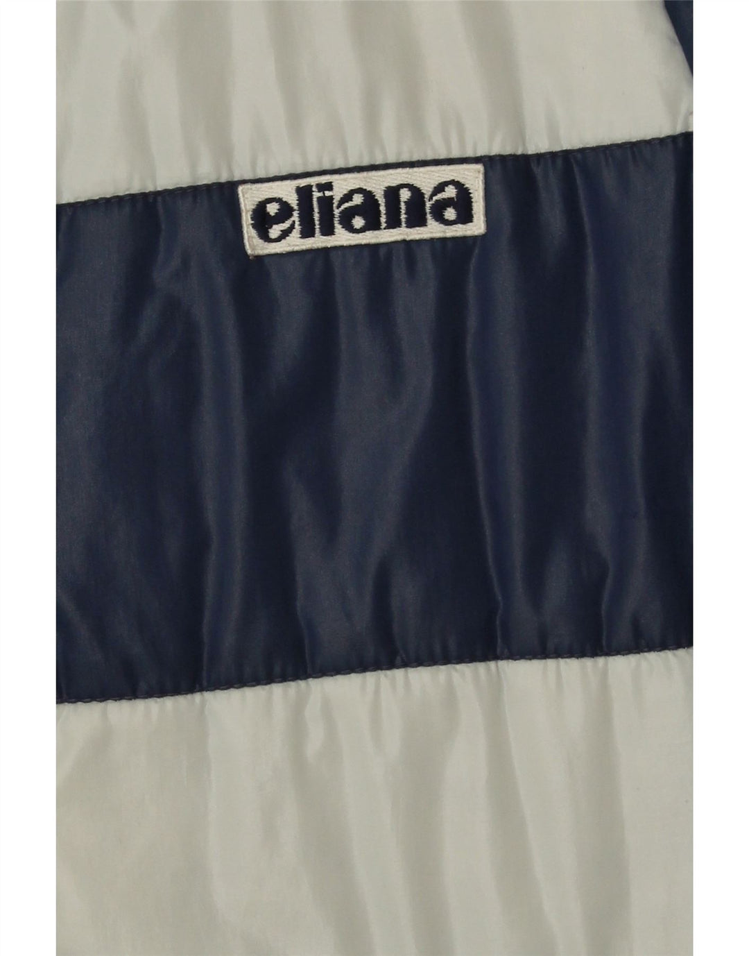 Jaqueta acolchoada masculina Eliana UK 40 grande listrada azul marinho