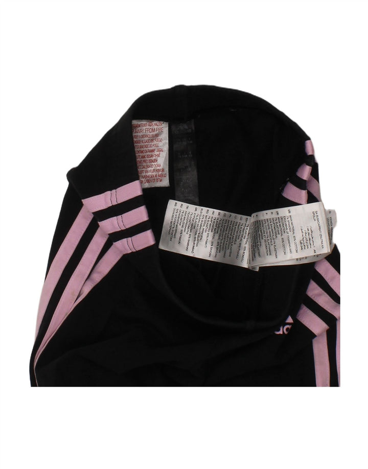 Leggings ADIDAS Meninas 5-6 Anos Algodão Preto