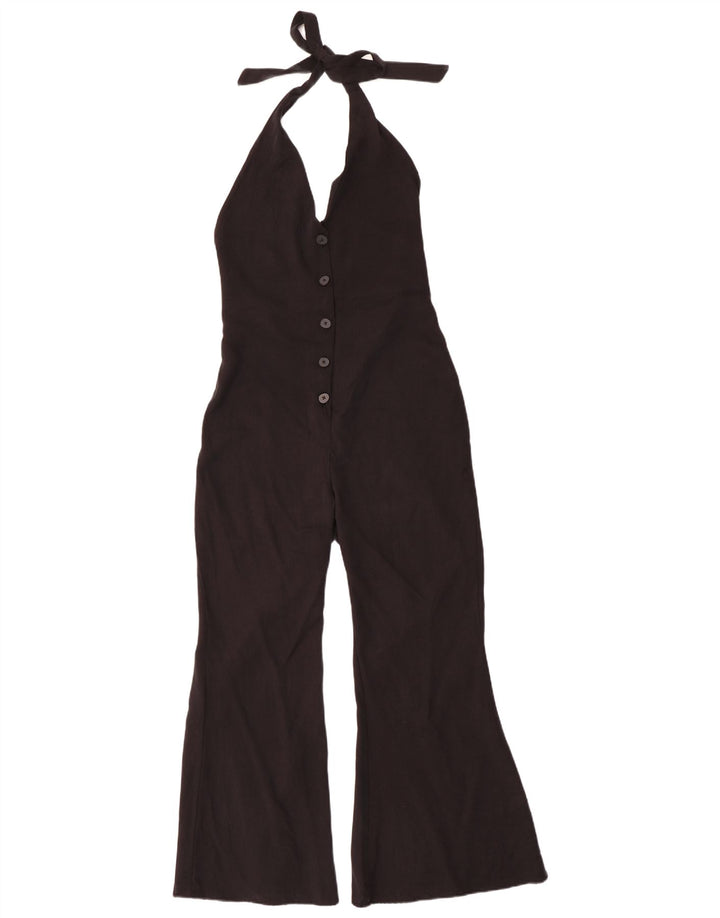 Macacão feminino Zara UK 6 XS preto Lyocell