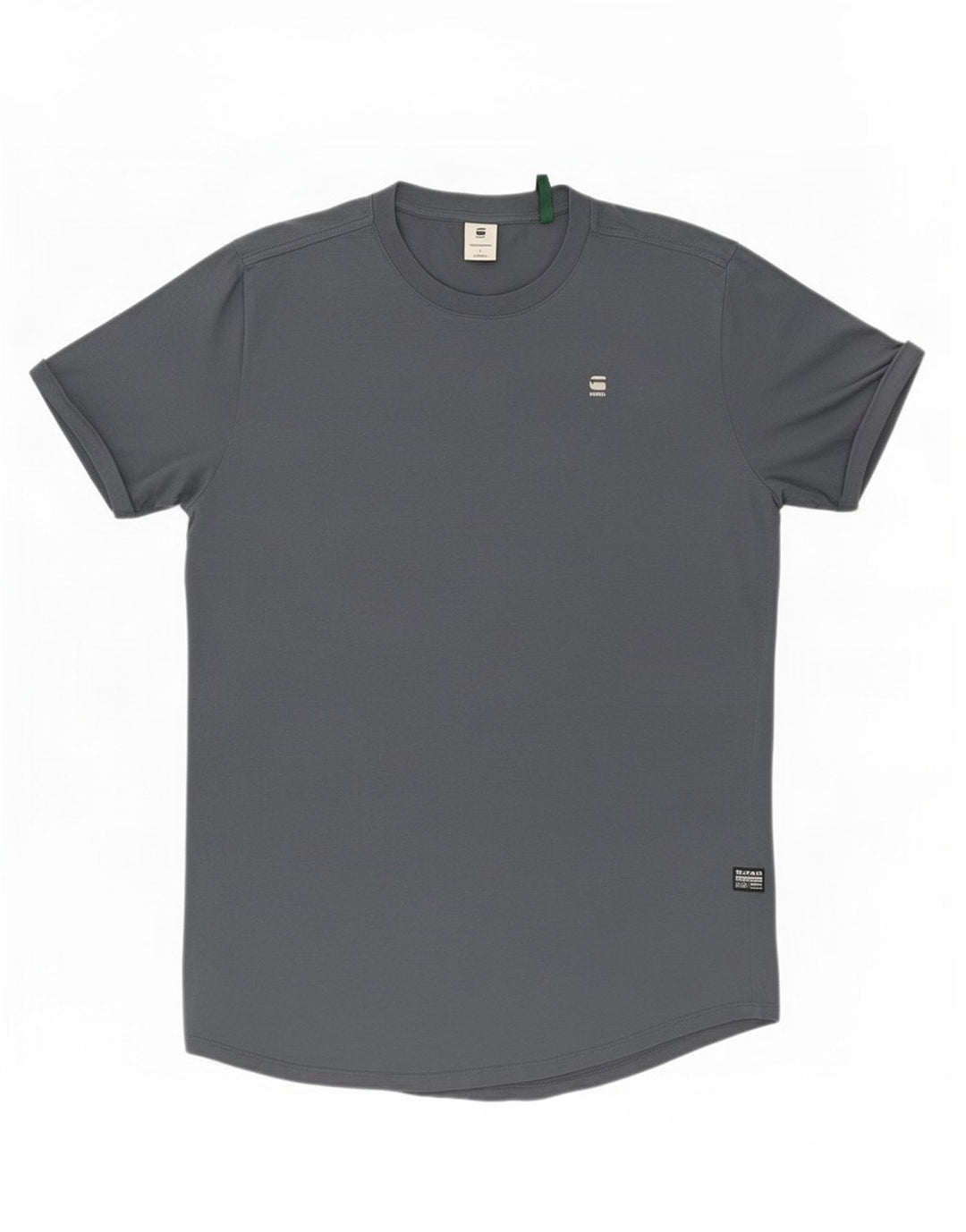 Camiseta masculina G-Star Top grande algodão cinza