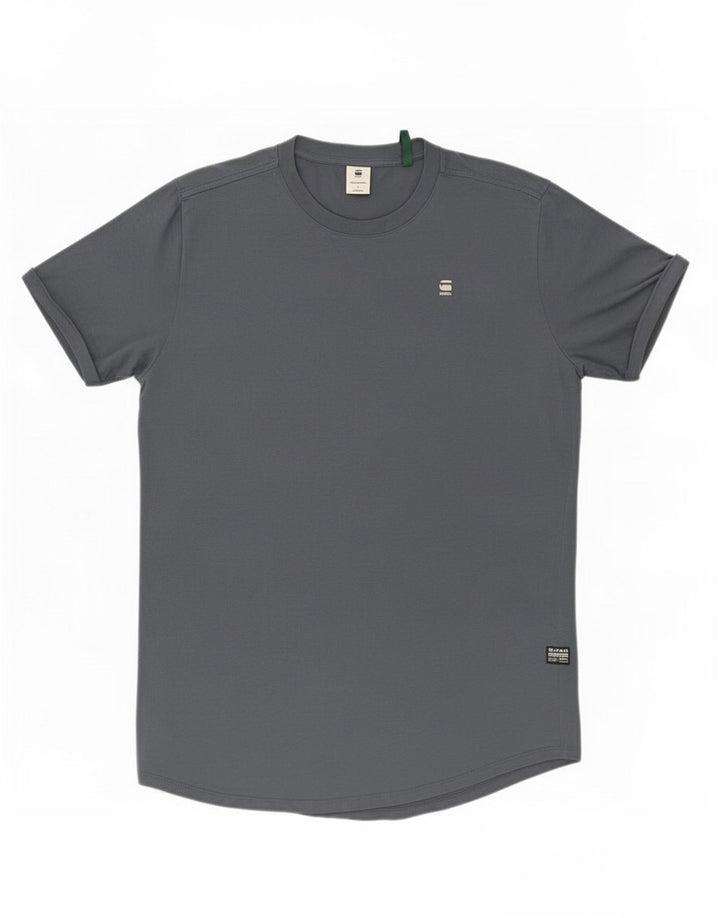 Camiseta masculina G-Star Top grande algodão cinza