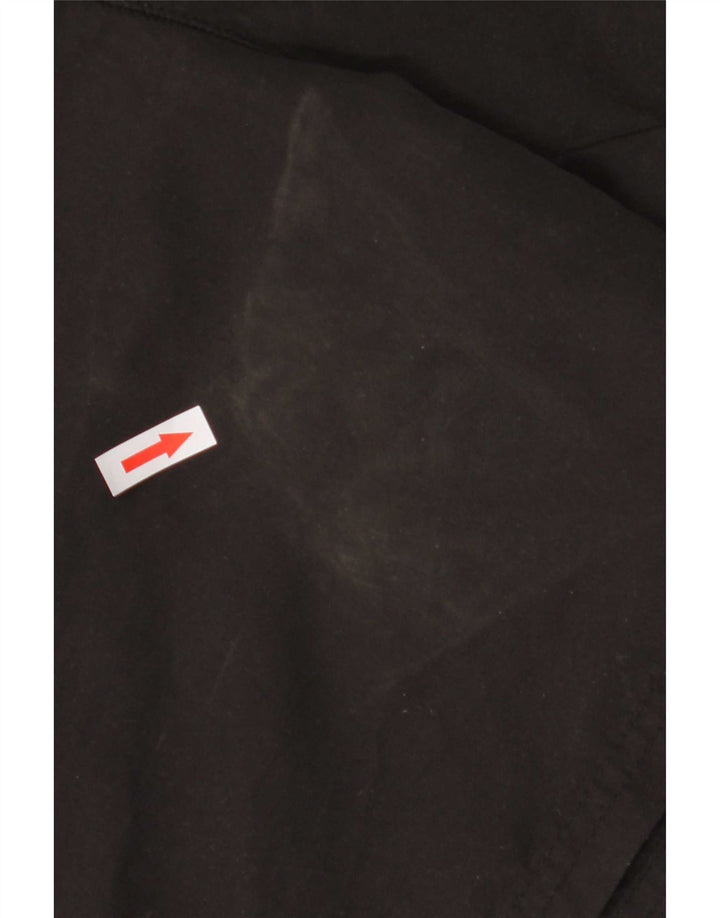 Shorts de banho masculino Fila médio preto poliéster
