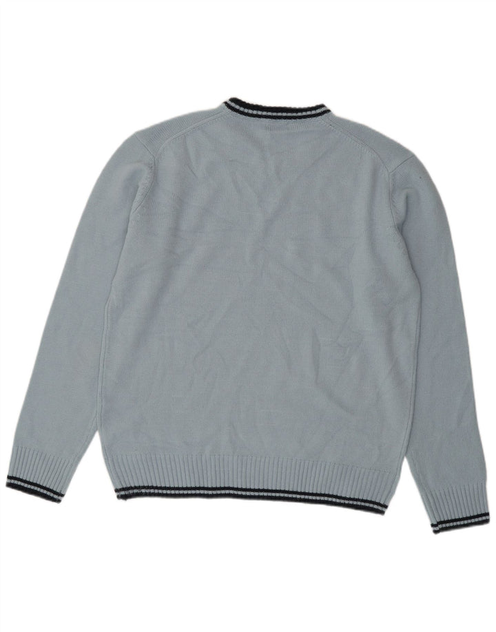 Suéter masculino Invicta com gola redonda XL azul acrílico