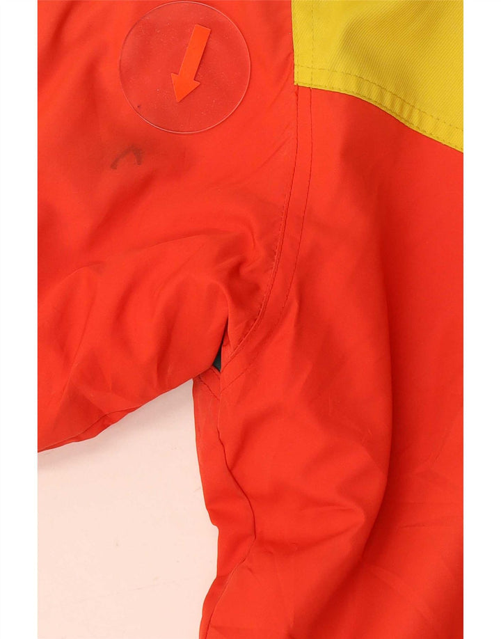 Fila Mens Graphic Ski Jacket IT 50 Grande Laranja Colourblock Poliéster