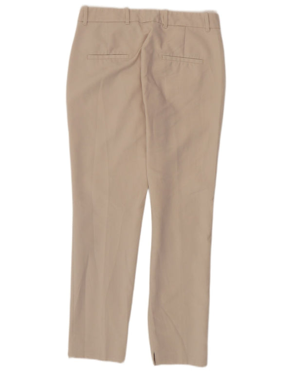 Zara Calça Chino Feminina Slim XS W24 L27 Bege