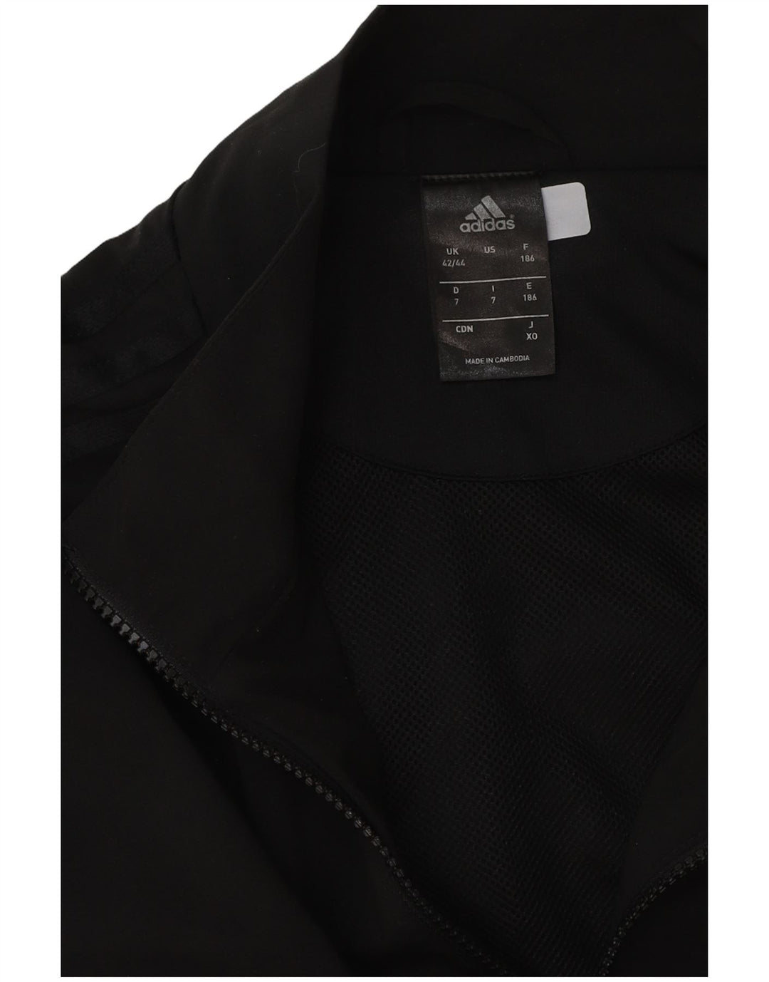 Adidas Mens Climalite Tracksuit Top Jacket UK 42/44 Grande Preto