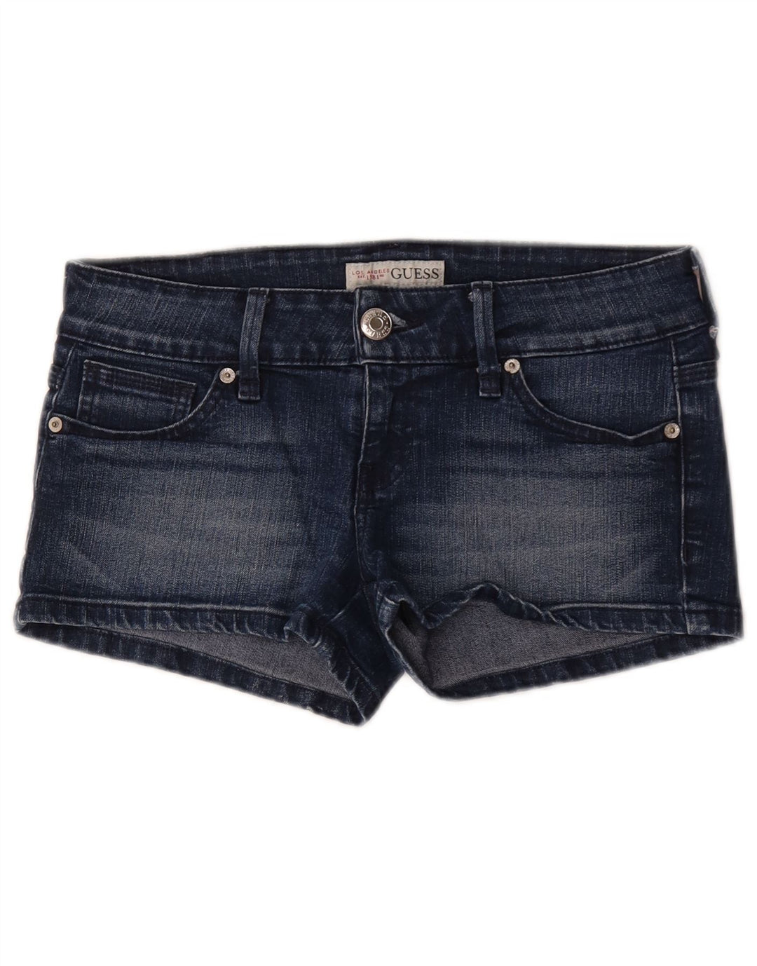 Guess Shorts jeans feminino W29 algodão azul médio