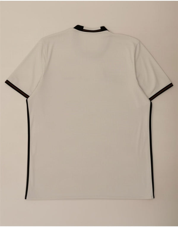 Camiseta Adidas Masculina Deutscher Fussball Bund Graphic Top XL Branco Poliéster