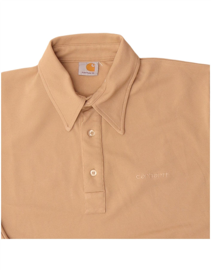 Camisa polo masculina Carhartt médio bege