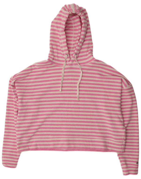 Suéter feminino com capuz oversized UK 14 médio