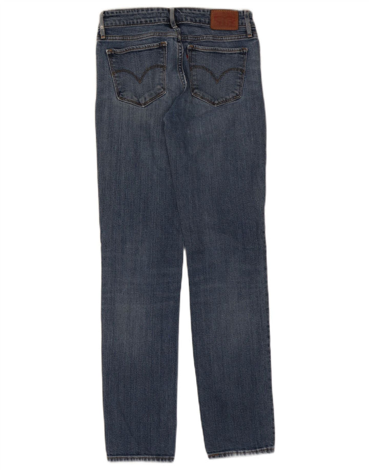 Calça jeans feminina Levi's 712 Slim W26 L30 azul algodão