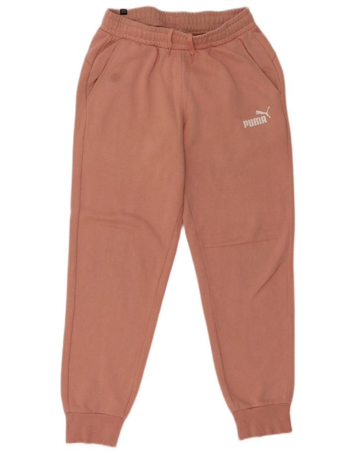 Calça de treino feminina Puma Joggers UK 12 médio rosa