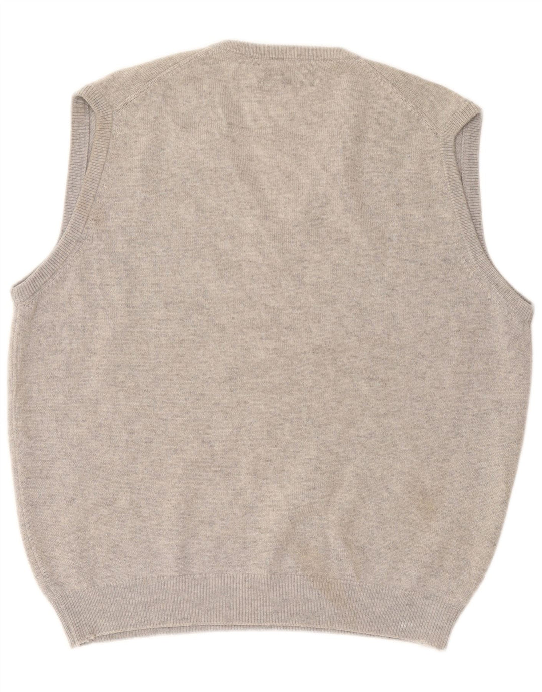 Pringle Mens Vest Tank Top XL Lã Cinza