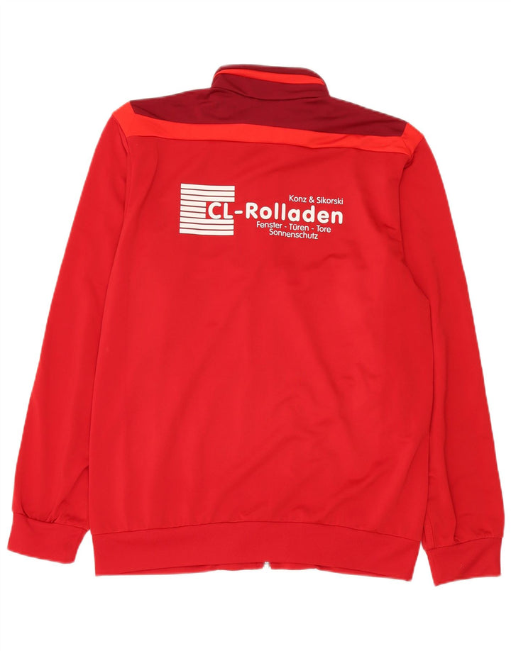 Adidas Mens FSV Trier-Tarforst Graphic Tracksuit Top Jacket Médio Vermelho