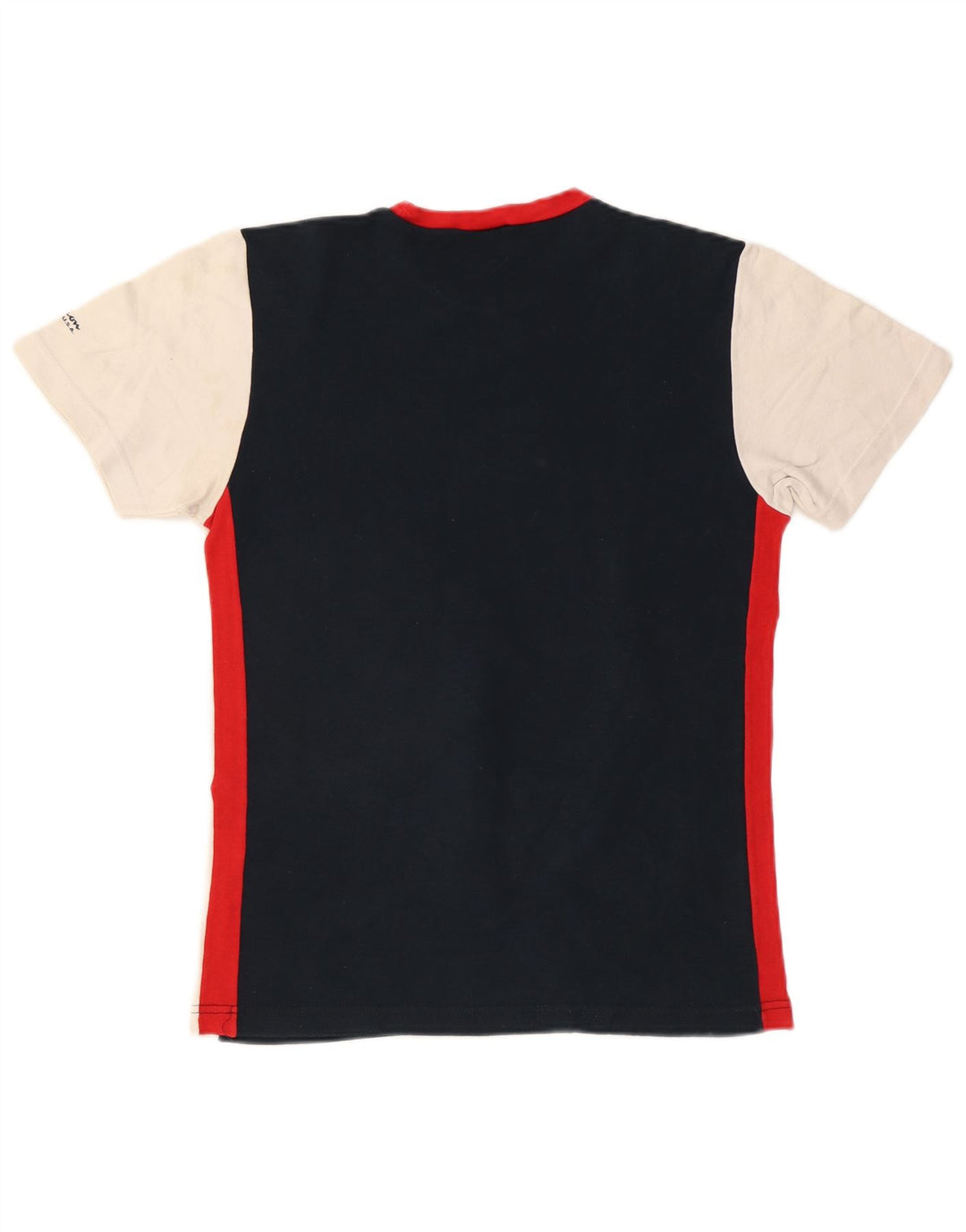 Camiseta feminina CHAMPION com estampa gráfica UK 18 XL azul marinho algodão colorido