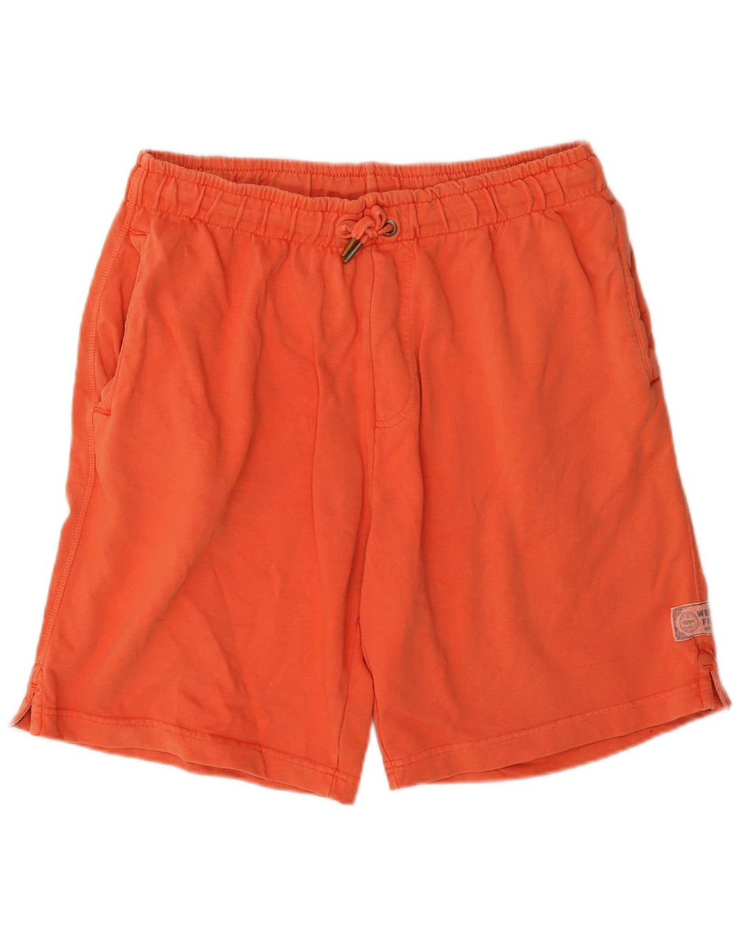 Shorts esportivos masculinos Weird Fish laranja grande