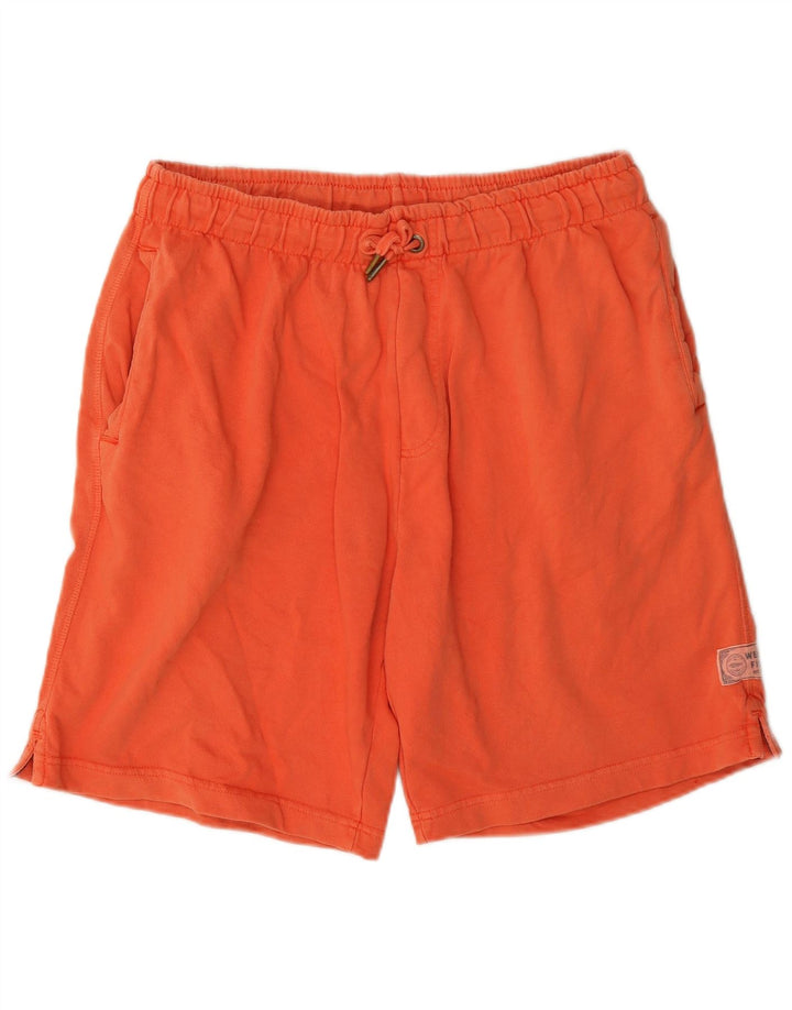 Shorts esportivos masculinos Weird Fish laranja grande