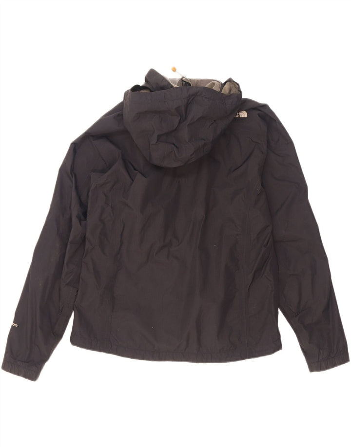 Jaqueta de chuva feminina The North Face Hyvent com capuz grande Reino Unido 10 pequena preta