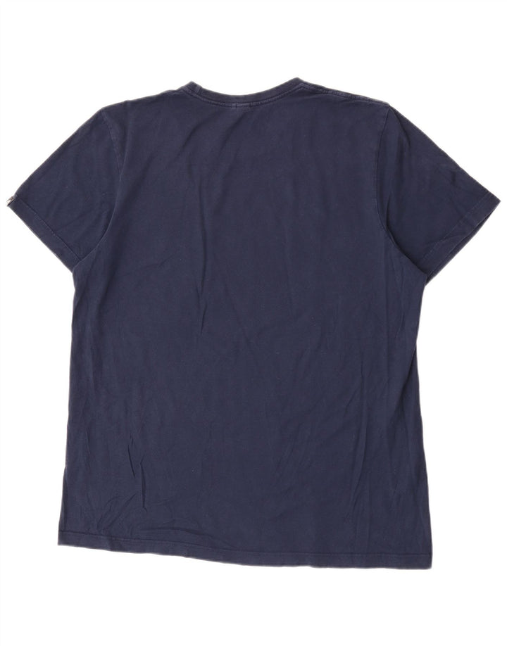 Camiseta Adidas Masculina Graphic Top Grande Azul Marinho