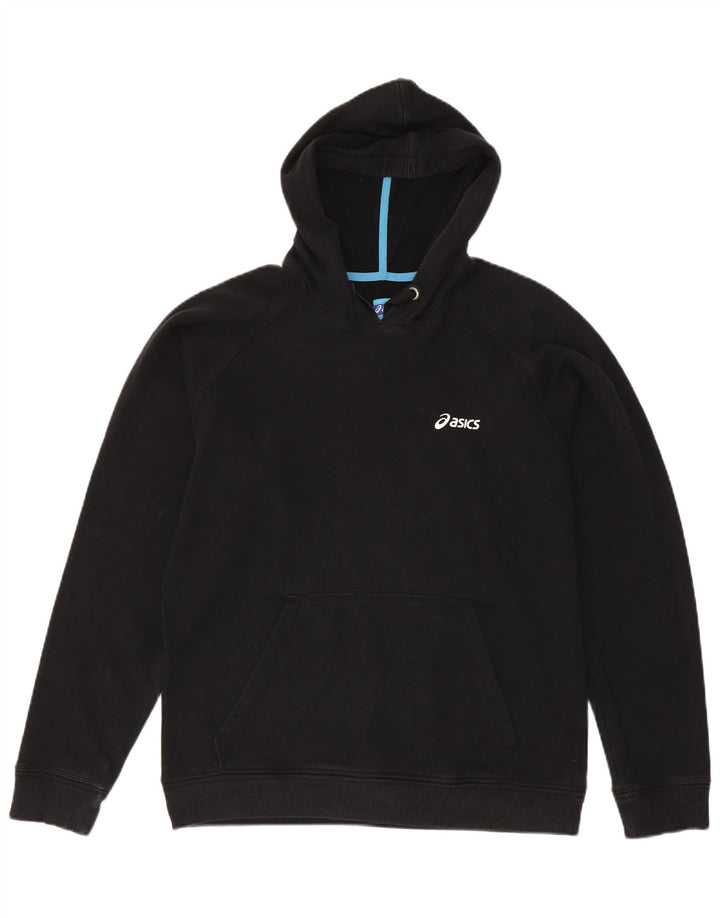 Asics Mens Hoodie Jumper XL Algodão Preto