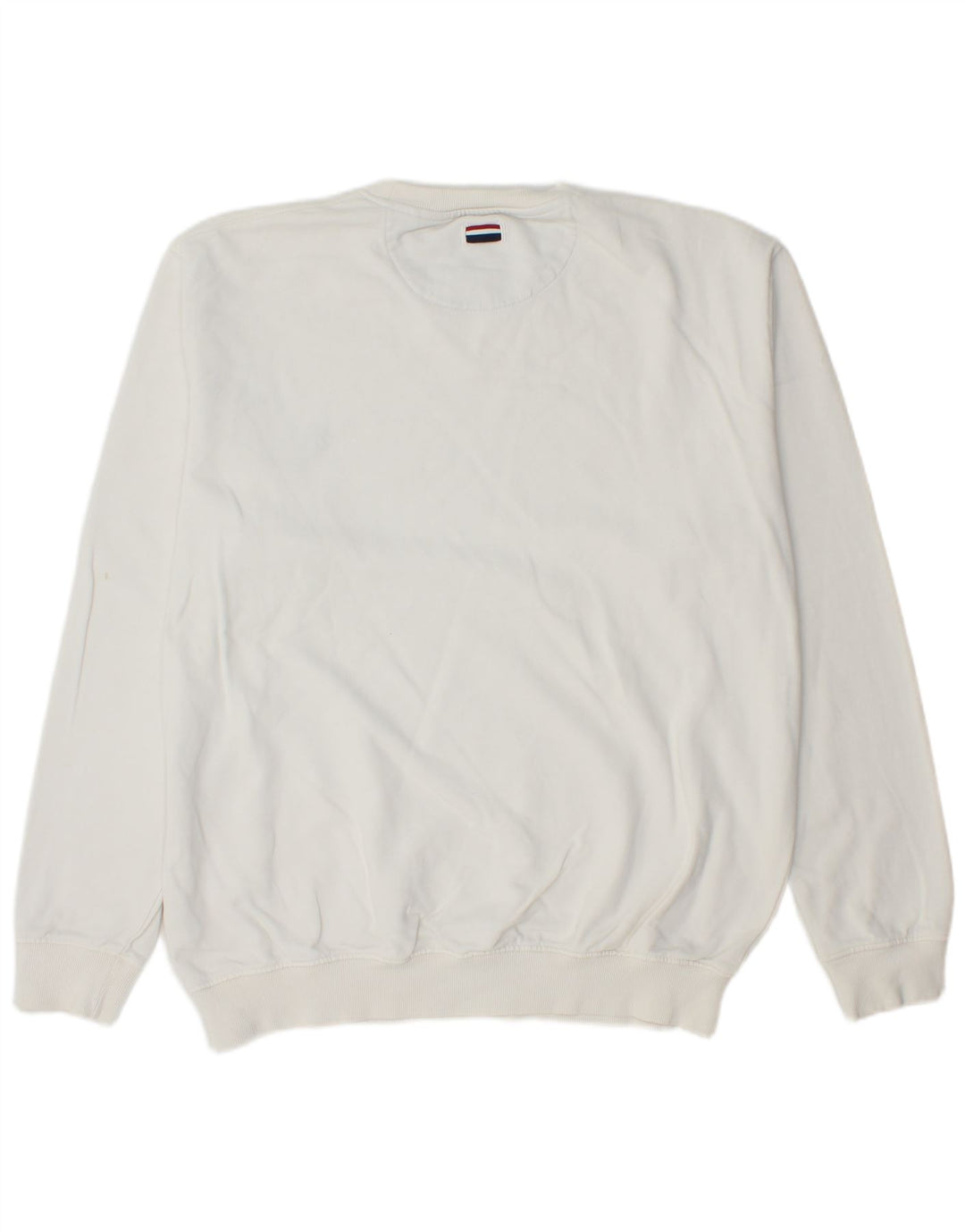 U.S. POLO ASSN. Mens Sweatshirt Jumper 2XL White Cotton