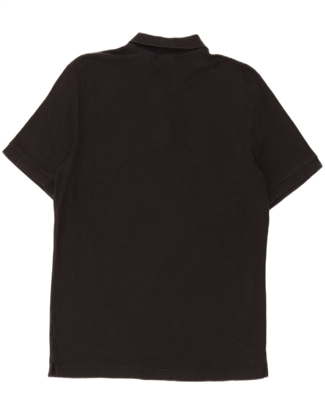 Camisa polo masculina FILA de algodão preto médio