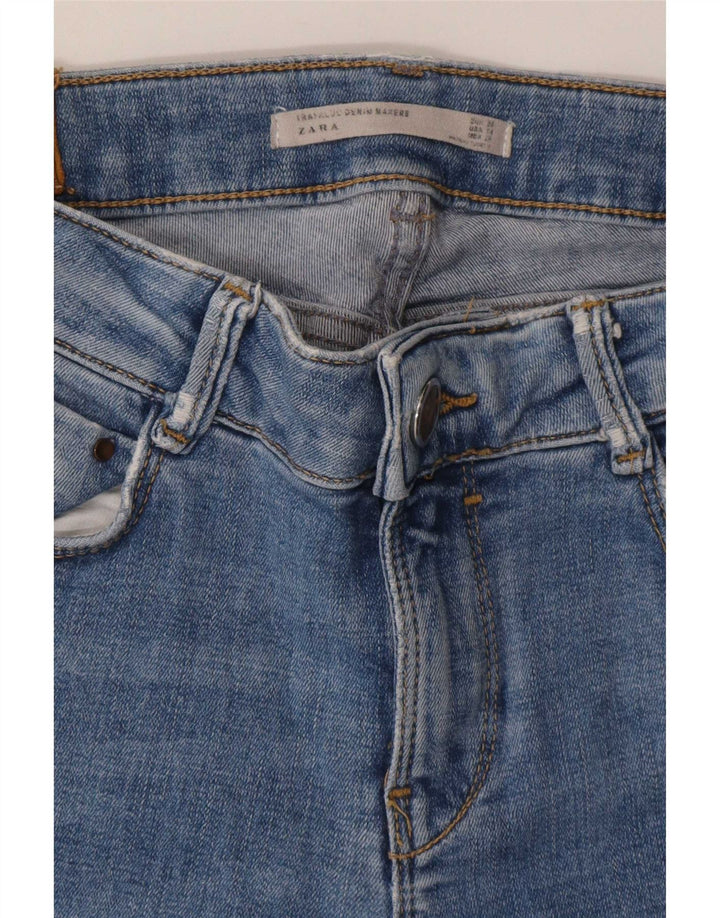 Zara Jeans Skinny Feminino W25 L28 Azul