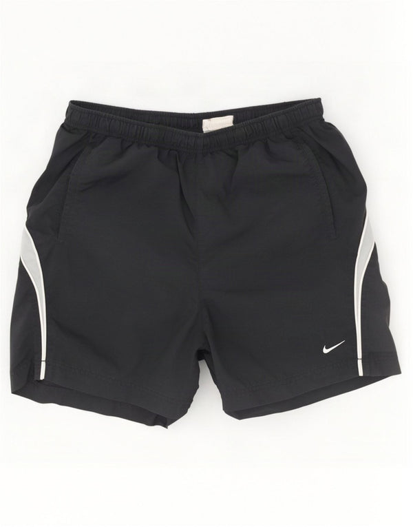Nike Mens Sport Shorts XL Black Colourblock Nylon