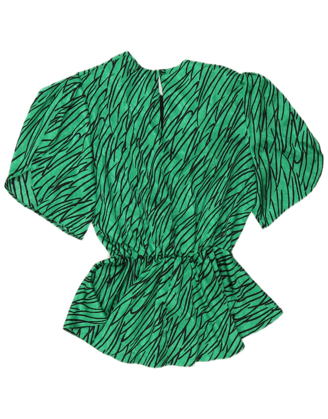 C&A Blusa Feminina Top EU 46 XL Verde Listrado